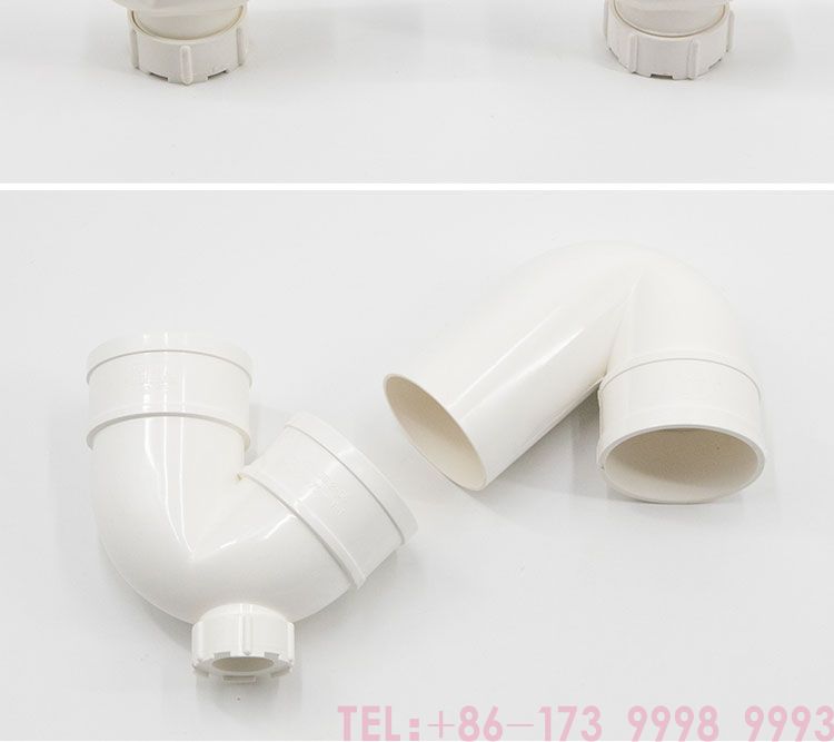 Port sabuk perangkap air soket ganda PVC ADke-3lembar